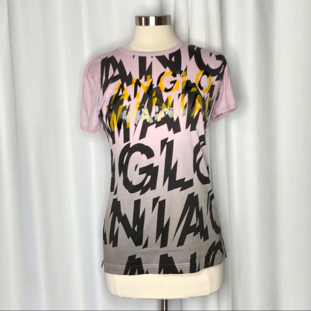 Vivienne Westwood Anglomania Ombré Anglomaniac t-shirt organic cotton Medium